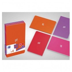 OXFORD Lot de 4 carnets...